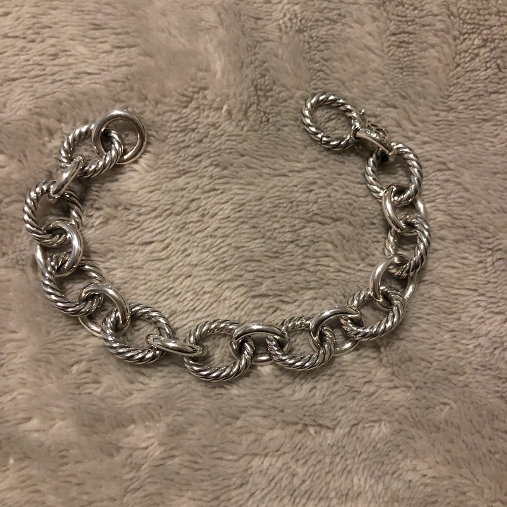David Yurman Large Oval Link Bracelet 💯
